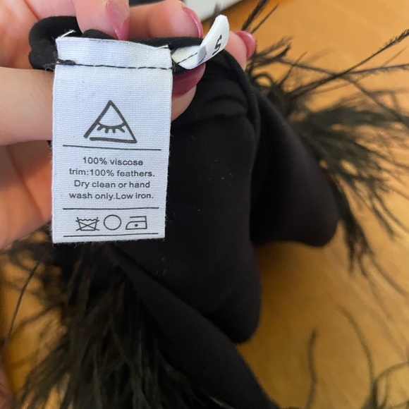 Sleeper Black Feather Dress - Picture 5 of 6